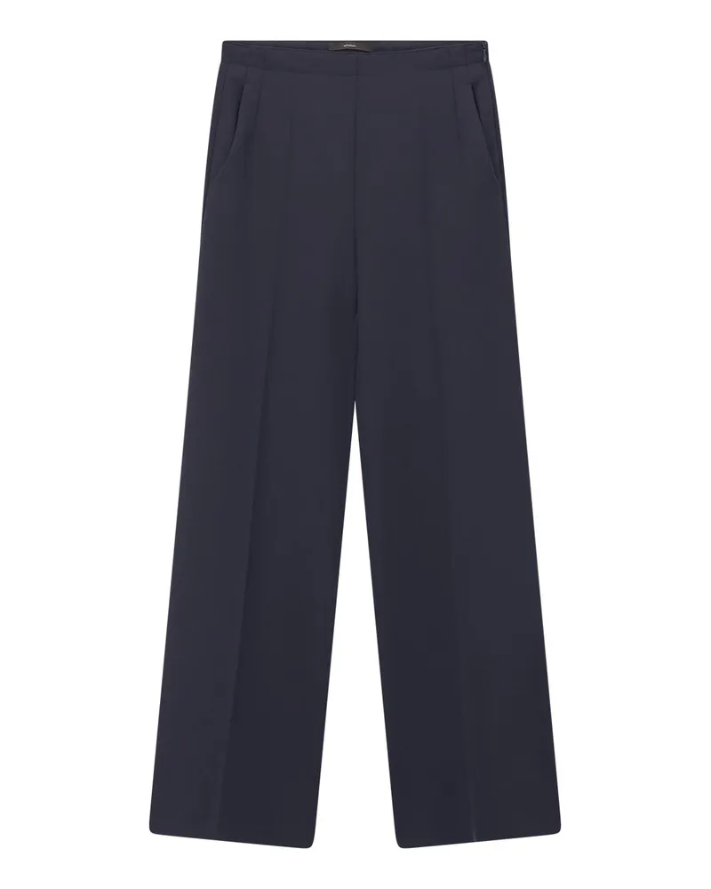 windsor. Slim-Fit Stoffhose mit Bügelfalte Navy