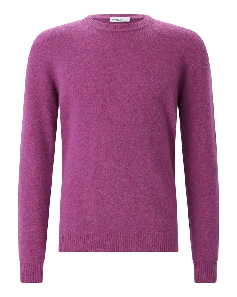 Roberto Collina Pullover aus Merinowolle Lila