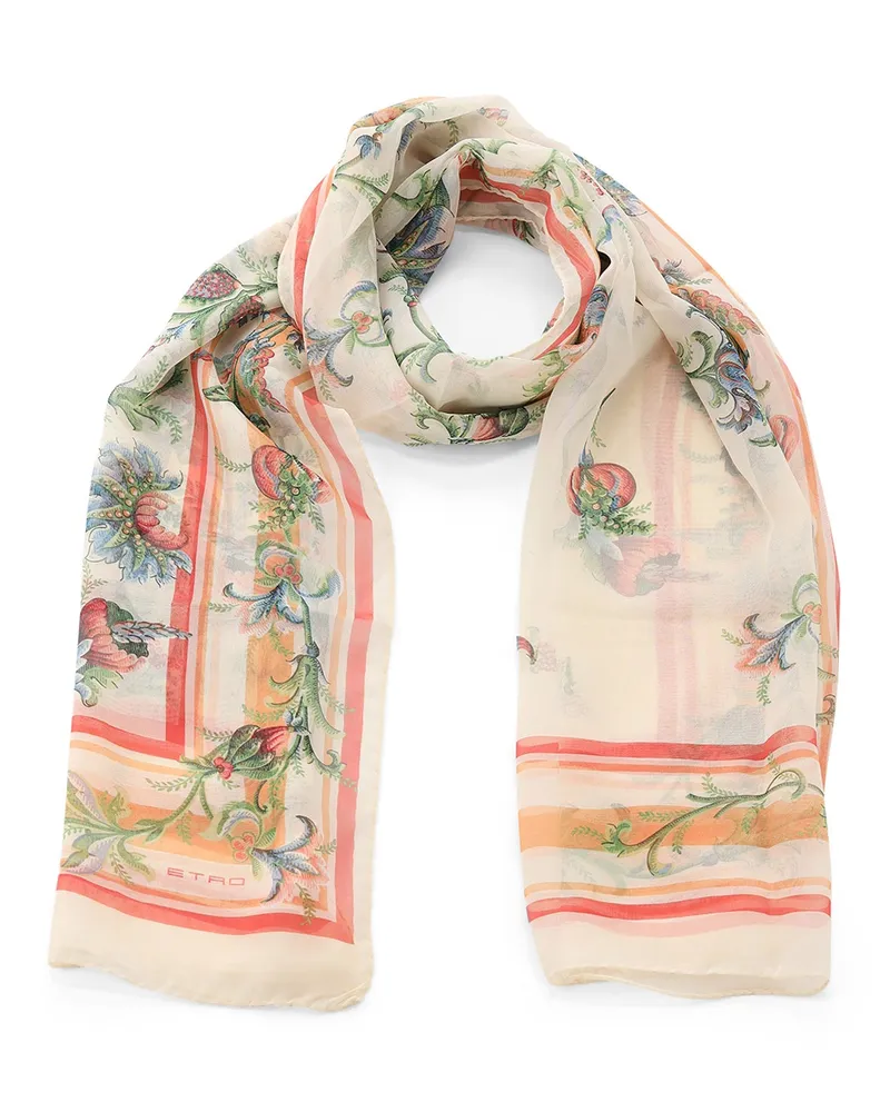 Etro Tuch aus Seide Multicolor