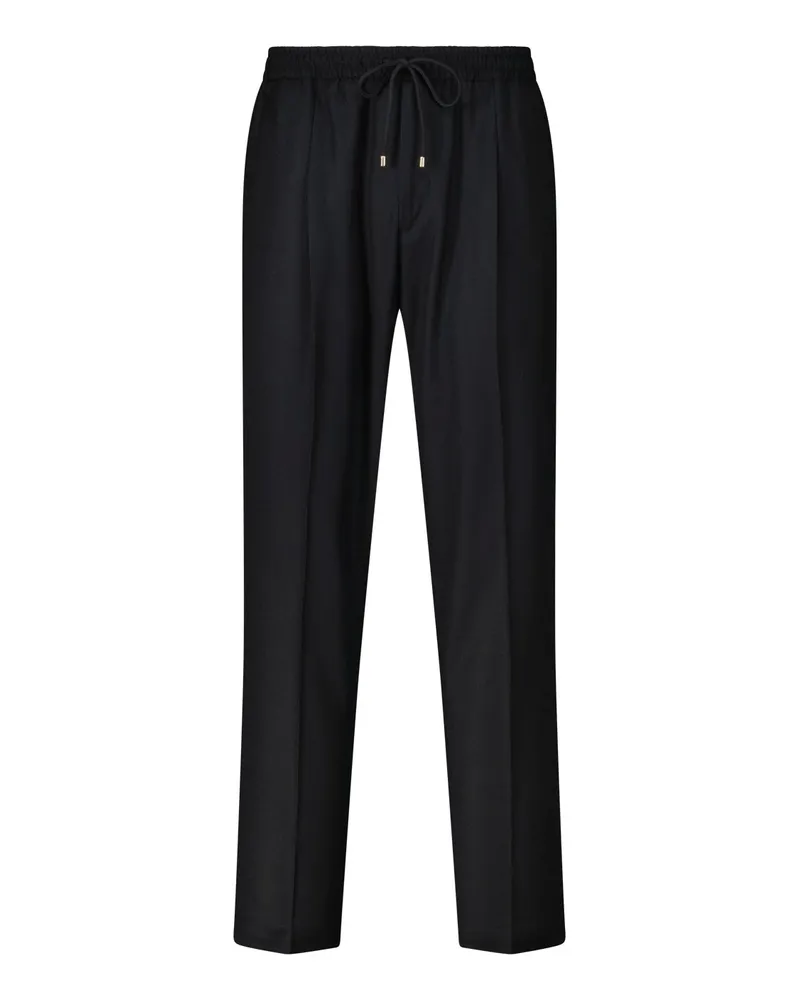Briglia 1949 Hose Wimbledons aus Schurwolle Schwarz