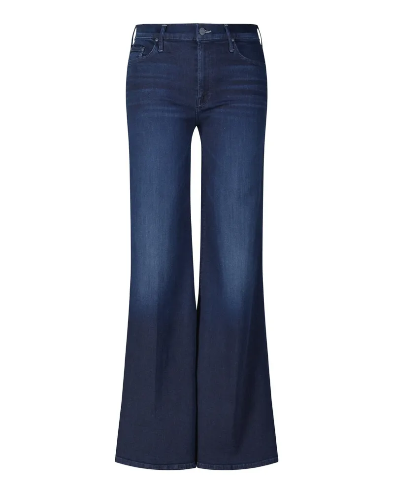 Mother Flared Jeans The Twister Dunkelblau