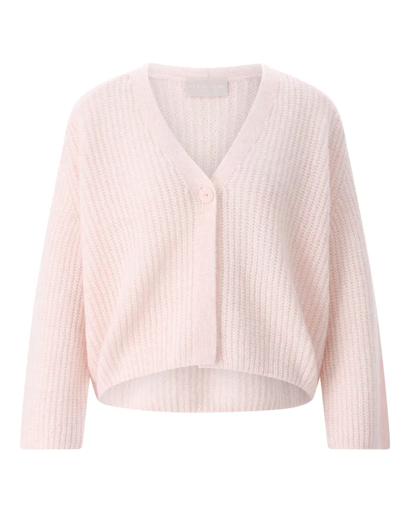 hemisphere Cardigan aus Kaschmirmix Rosa