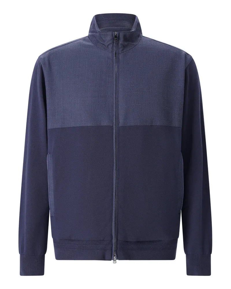 Paul & Shark Blouson im Materialmix Dunkelblau