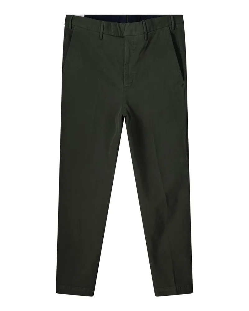 PT TORINO Slim-Fit Hose aus Baumwolle Dunkelgrün