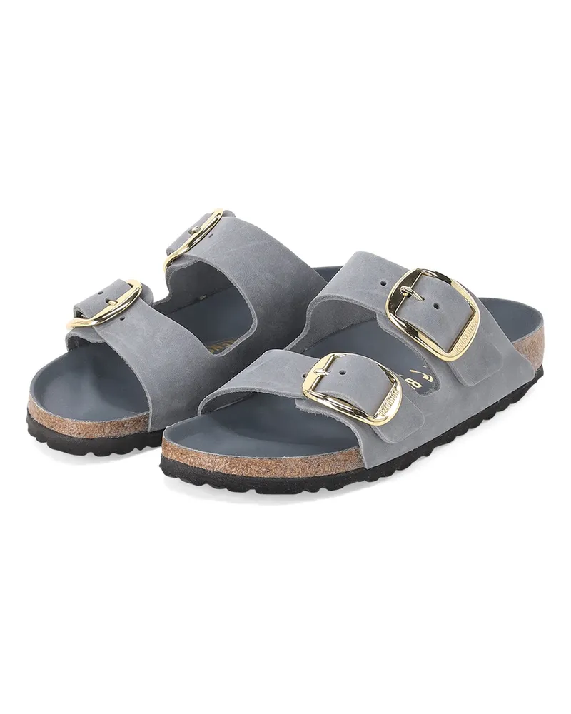 Birkenstock Sandalen Arizona aus Leder Grau