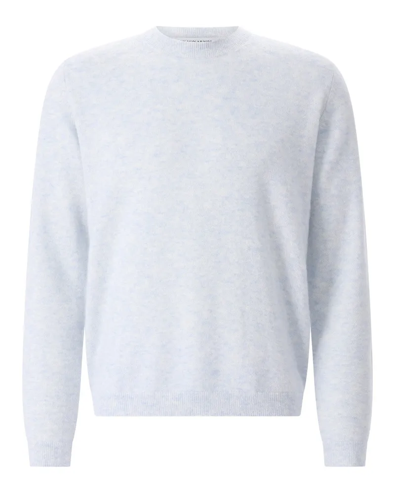 Iris von Arnim Pullover Amiro aus Kaschmir & Seide Hellblau