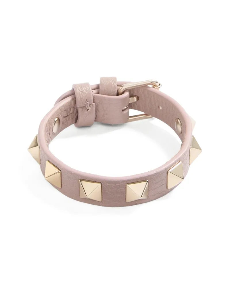 Valentino Garavani Armband Rockstud Rosa