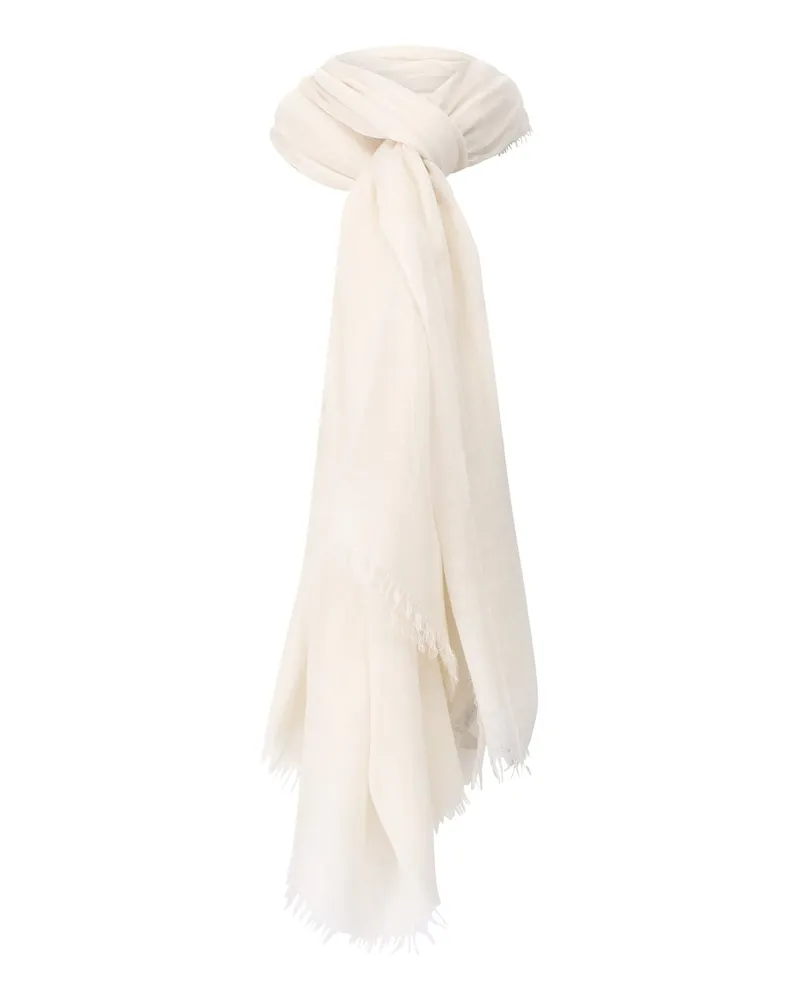 Faliero Sarti Tuch Tobia mit Seide Creme