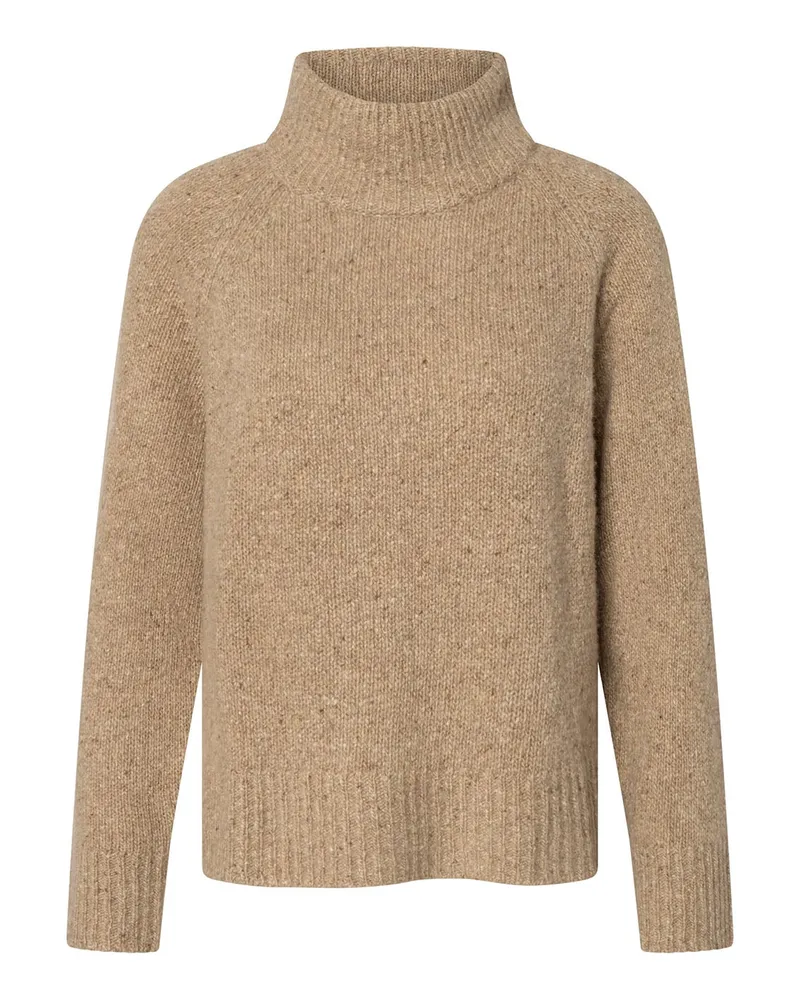 windsor. Rollkragenpullover aus Kaschmir Hellbraun