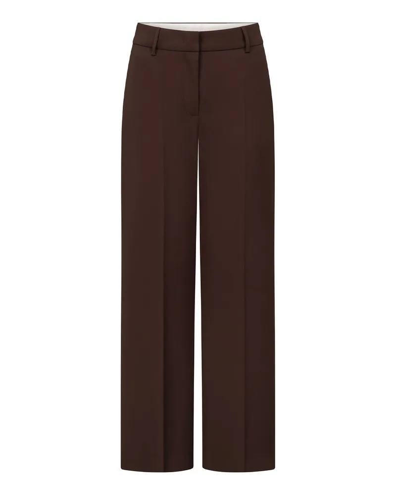 RAFFAELLO ROSSI  Relaxed-Fit Hose Milara Dunkelbraun