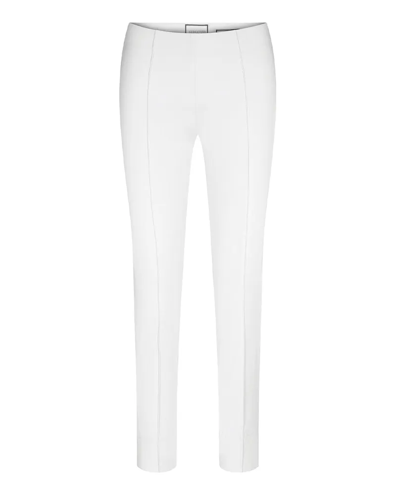 SEDUCTIVE  Figurbetonte Hose Capri Weiß
