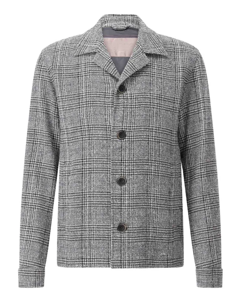 Herno Jacke aus Woll-Mix Grau