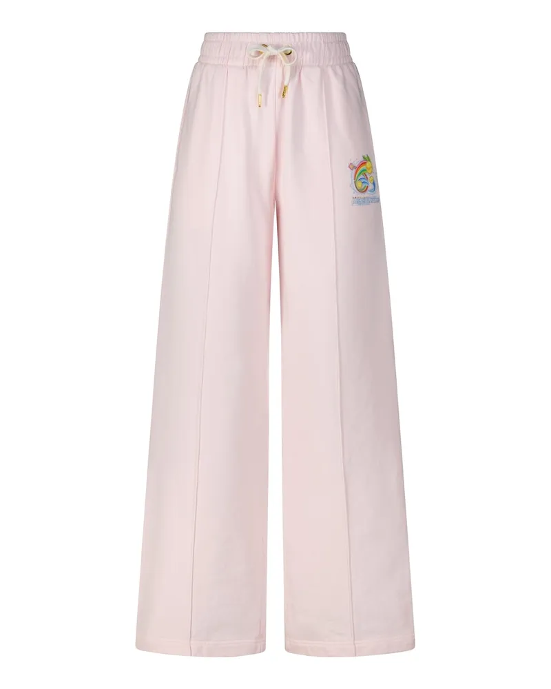 Casablanca Paris Sweatpants mit Logo Rosa