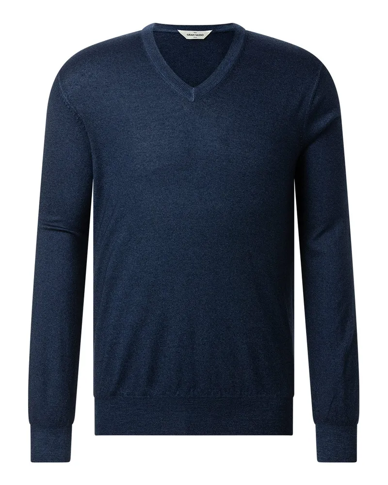 Gran Sasso Pullover aus Kaschmir Dunkelblau