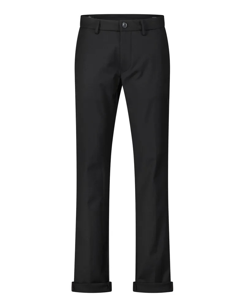 Mason's Stoffhose mit Wollanteil Schwarz