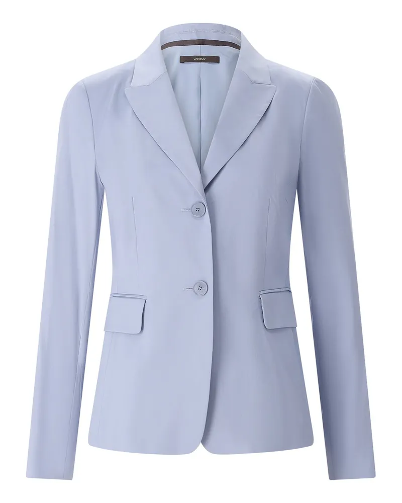 windsor. Blazer aus Baumwollmix Hellblau