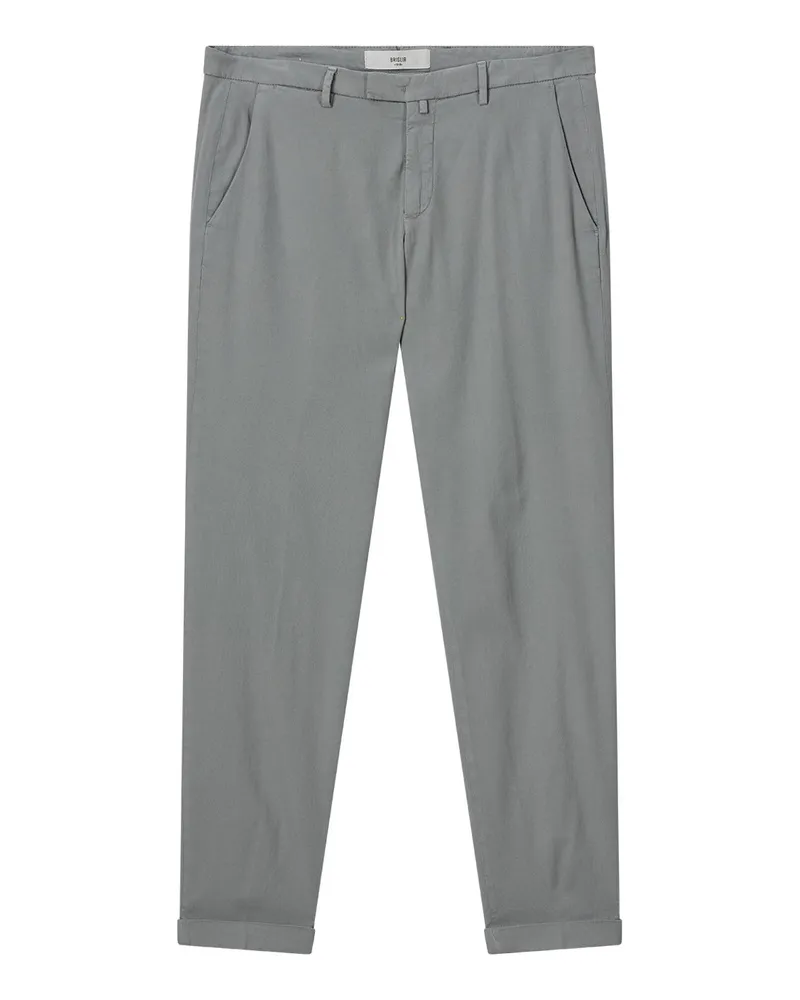 Briglia 1949 Chinohose aus Baumwollmix Grau