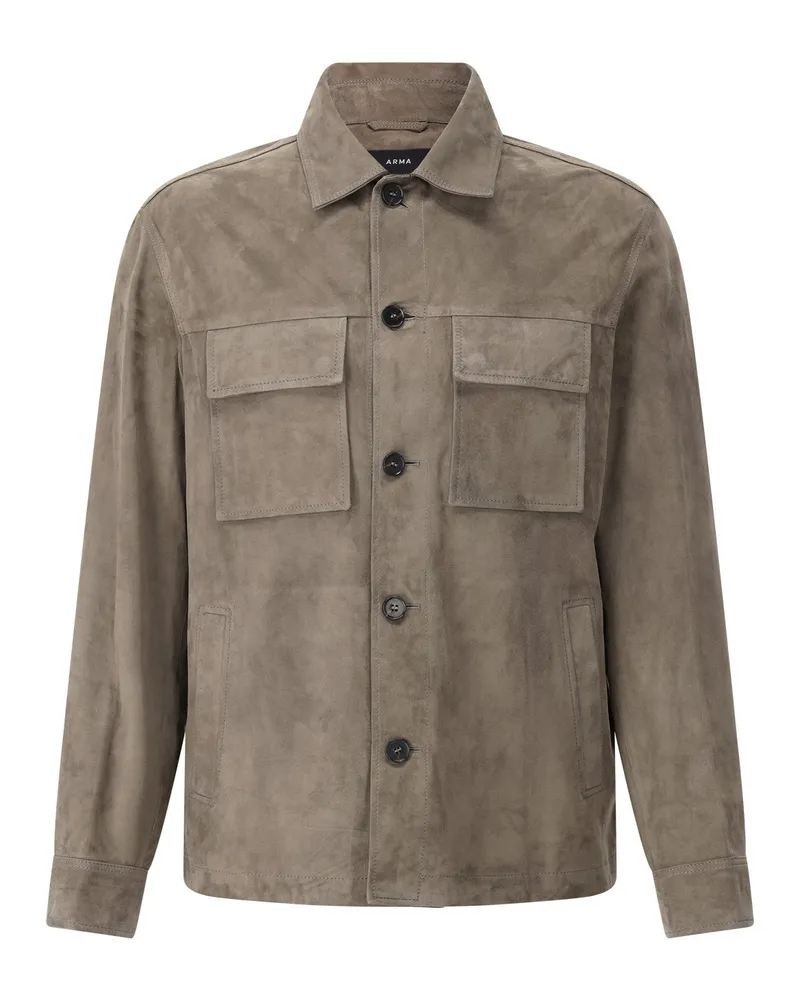 Arma Jacke Mex aus Lammleder Grün