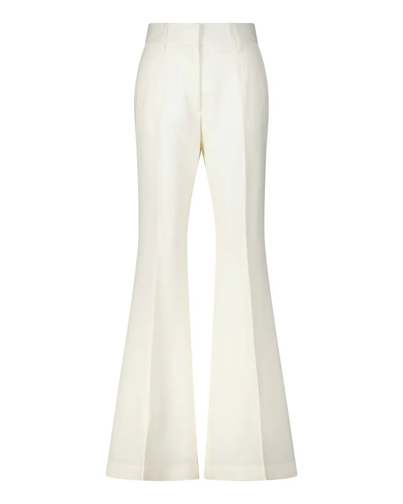 Gabriela Hearst Stoffhose Rhein aus Wolle Creme