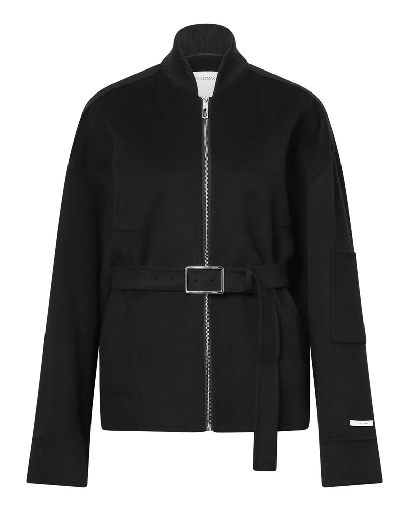 SPORTMAX Jacke Agora aus Schurwolle Schwarz