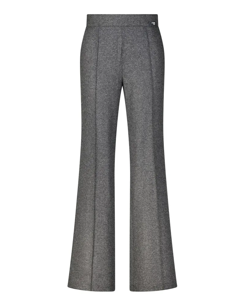 Cambio Wide-Fit Stoffhose Ava Grau