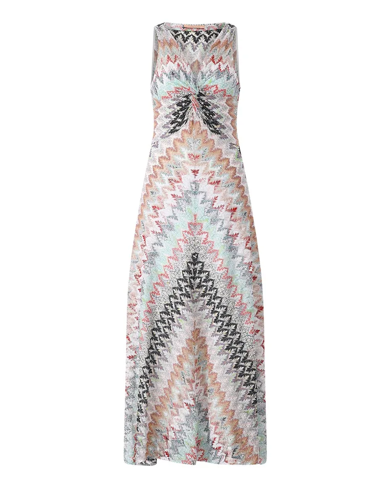 Missoni Maxikleid mit Muster Multicolor