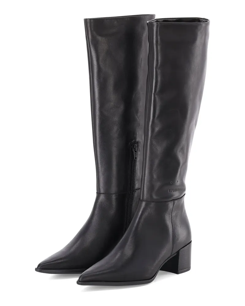 Copenhagen Stiefel CPH299 aus Leder Schwarz