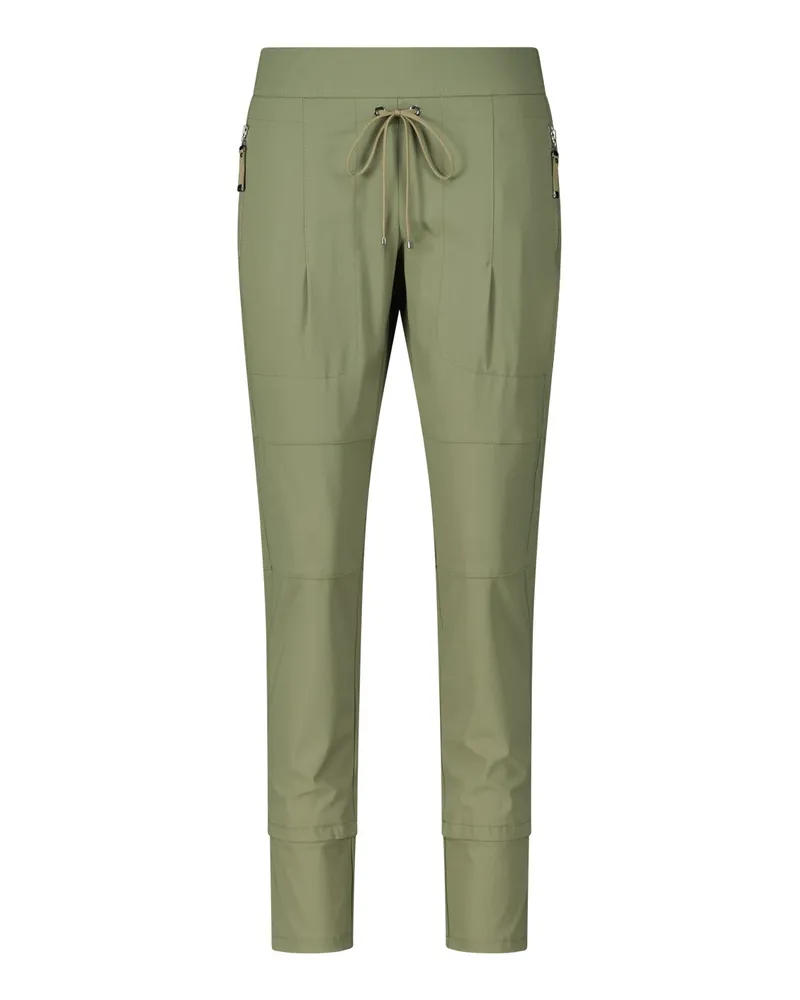 RAFFAELLO ROSSI  Jersey-Hose Candy Graugrün