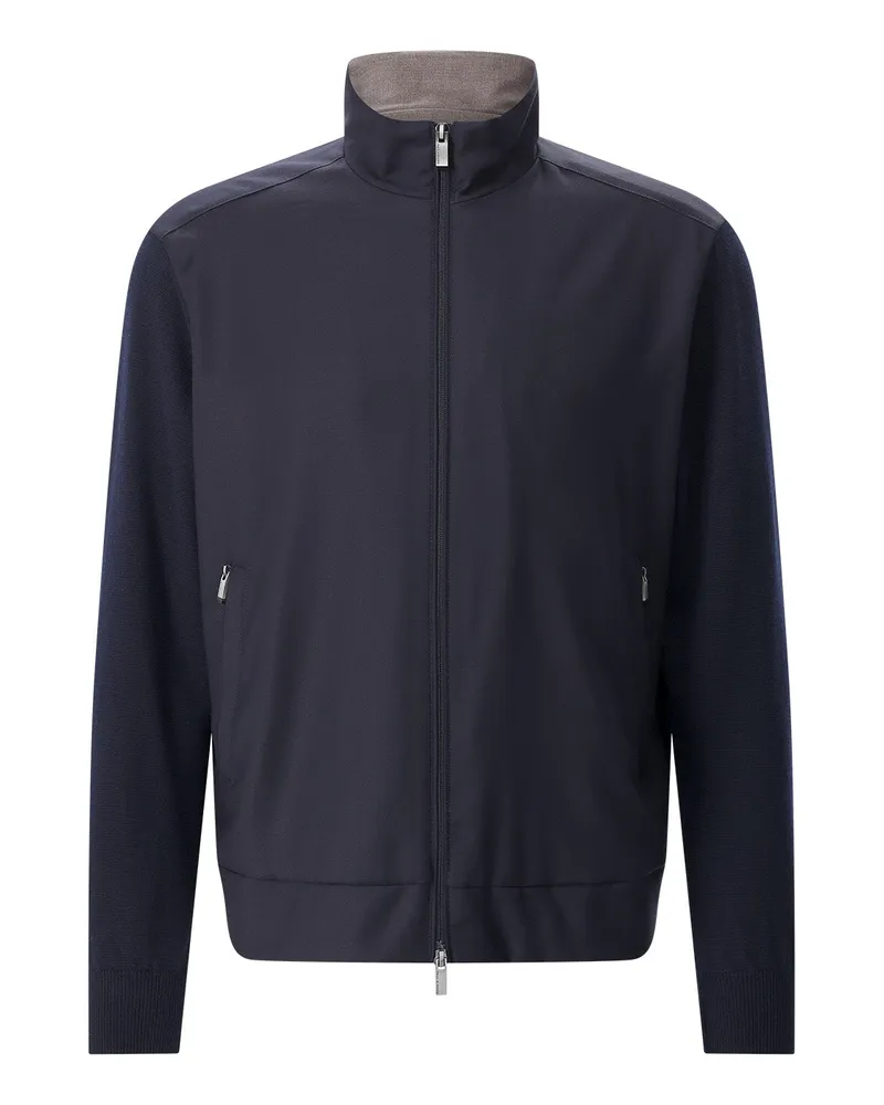 Paul & Shark Jacke aus Schurwolle Navy