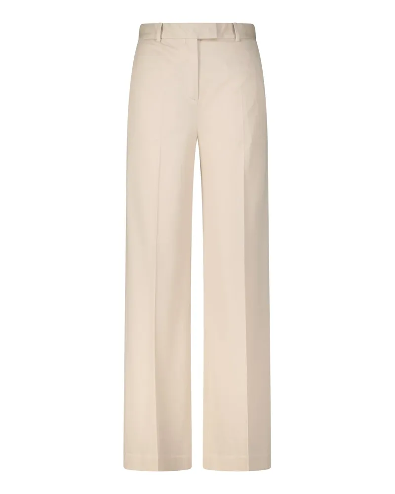 CIRCOLO 1901 Klassische Hose mit Kellerfalten Beige