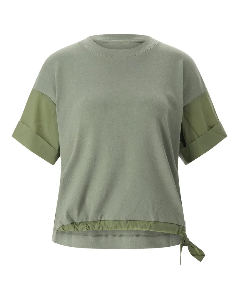 Marc Cain T-Shirt aus Baumwolle Grün