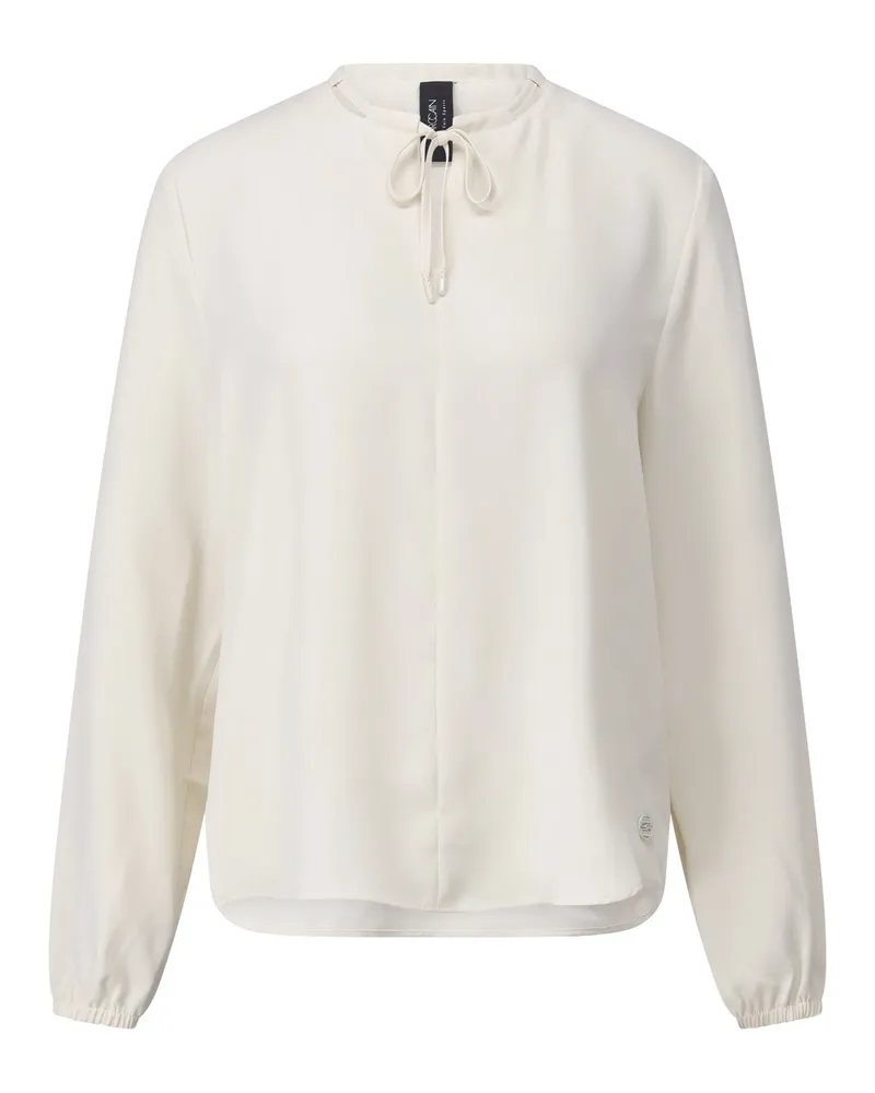 Marc Cain Blusenshirt mit Cut-Outs Creme