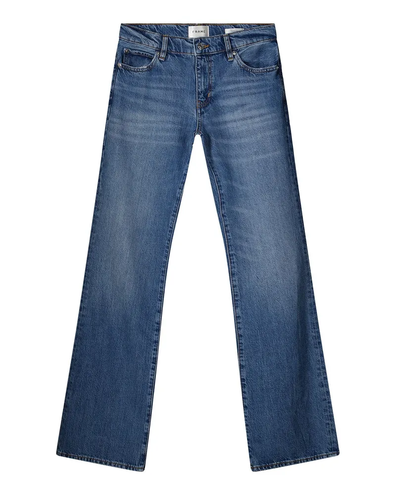 Frame Denim Bootcut Jeans The Rodeo Blau