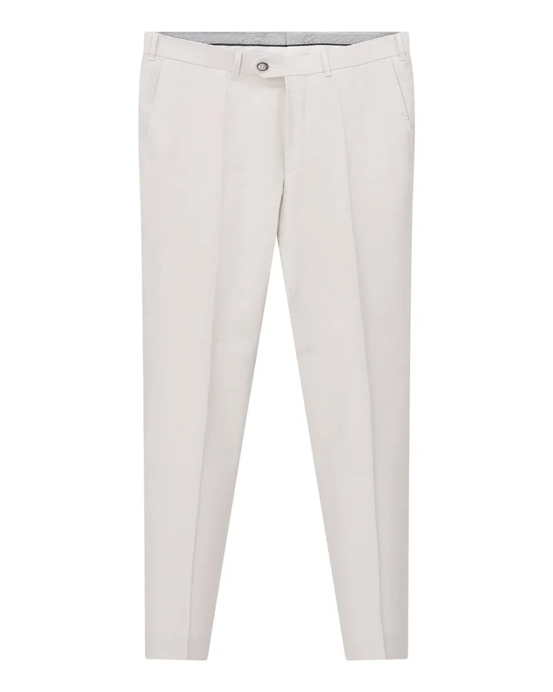 Dressler Hose aus Leinen Creme