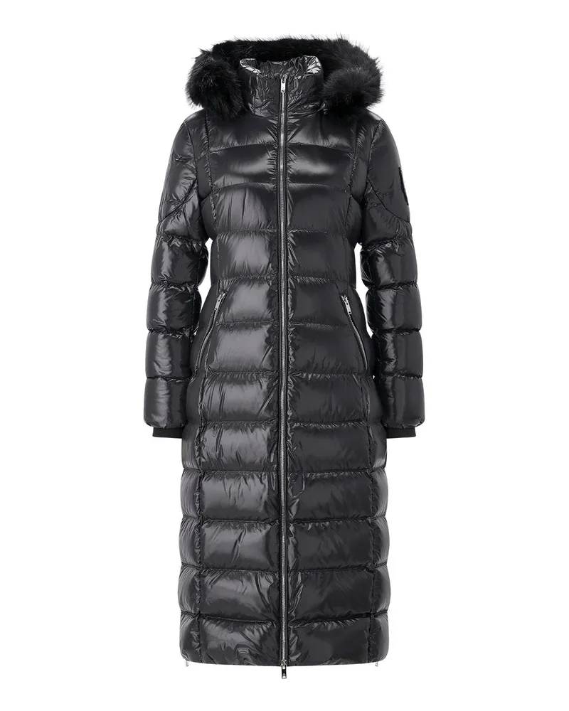 Moose Knuckles Parka Celestia Long mit Daunen Schwarz