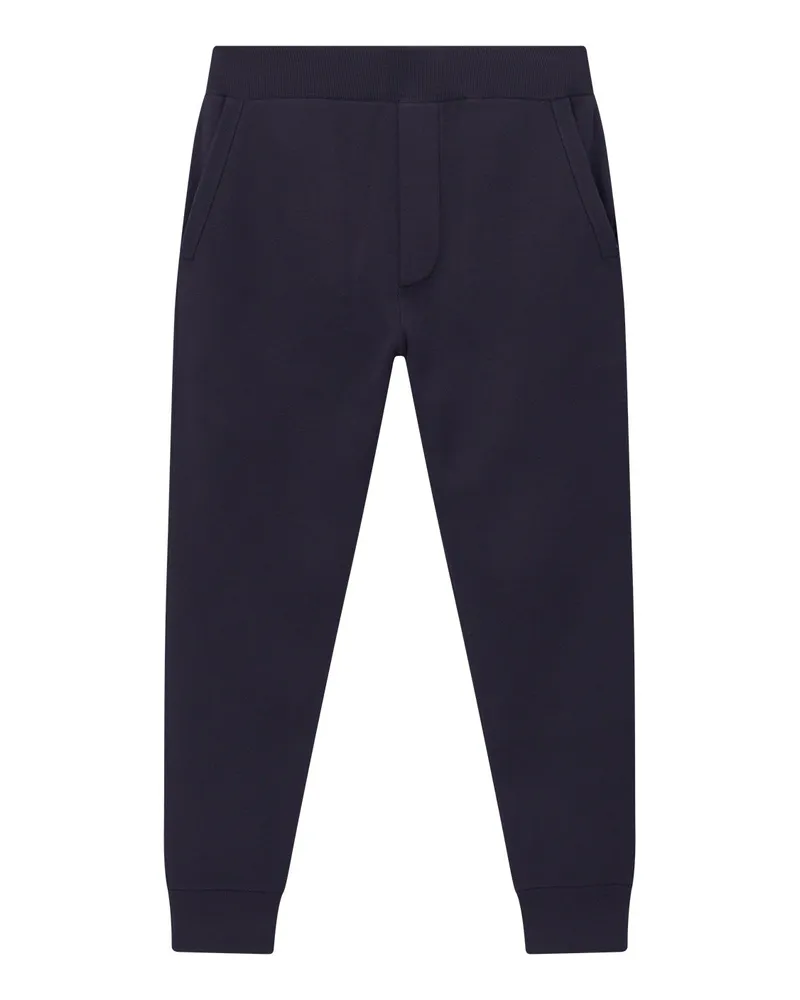 Dsquared2 Strickhose aus Viskose Dunkelblau