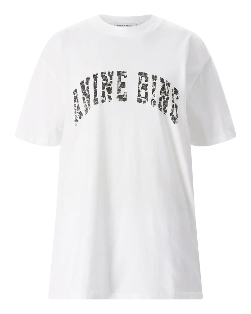Anine Bing T-Shirt Walker Weiß
