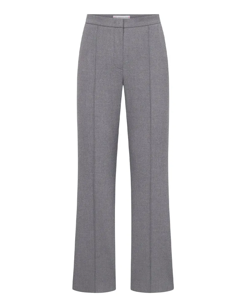 RAFFAELLO ROSSI  Flared Stoffhose Doro Grau