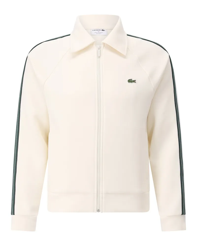 Lacoste Regular-Fit Sweatjacke mit Logo Creme