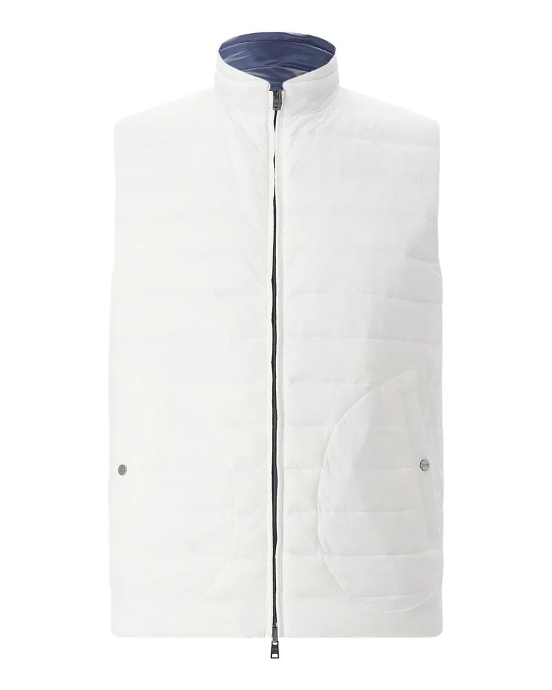 Herno Wendbare Weste Weiß