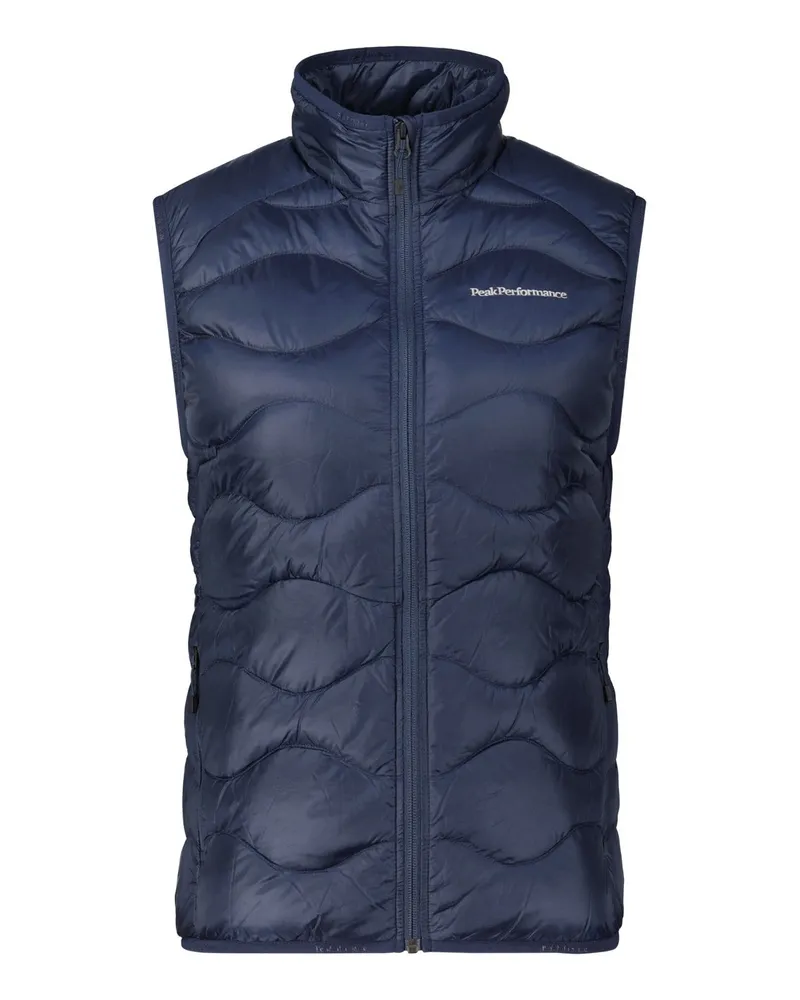 Peak Performance Daunenweste mit Steppung Dunkelblau