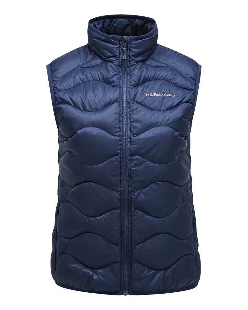 Peak Performance Daunenweste mit Steppung Dunkelblau