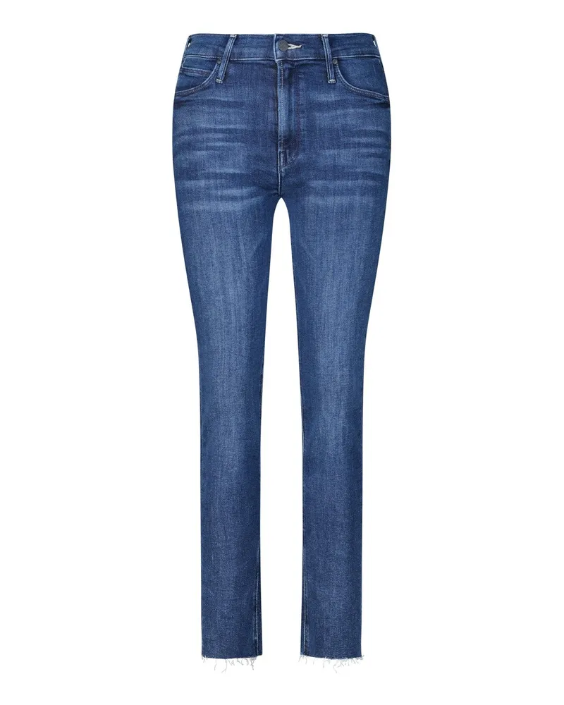 Mother Ankle Jeans Dazzler Dunkelblau