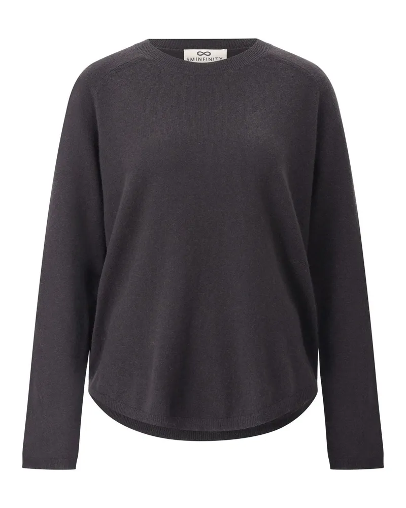 SMINFINITY Pullover aus Kaschmir-Mix Anthrazit