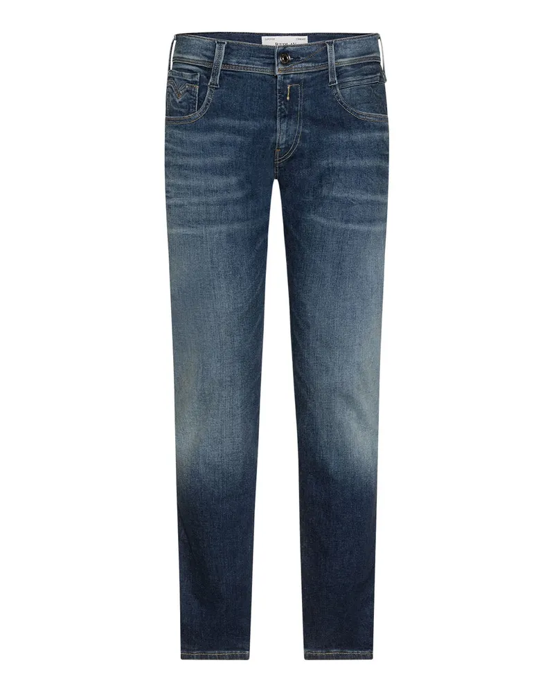 Replay Slim-Fit Jeans Anbass Dunkelblau