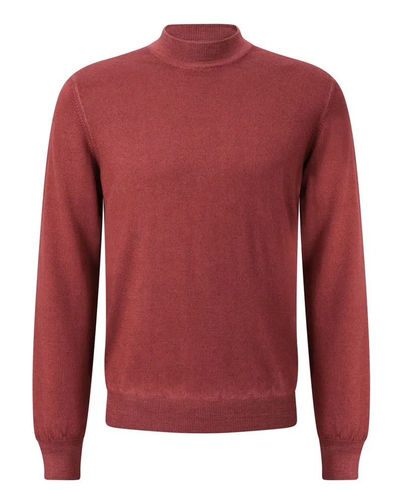Gran Sasso Strickpullover aus Wolle Rot