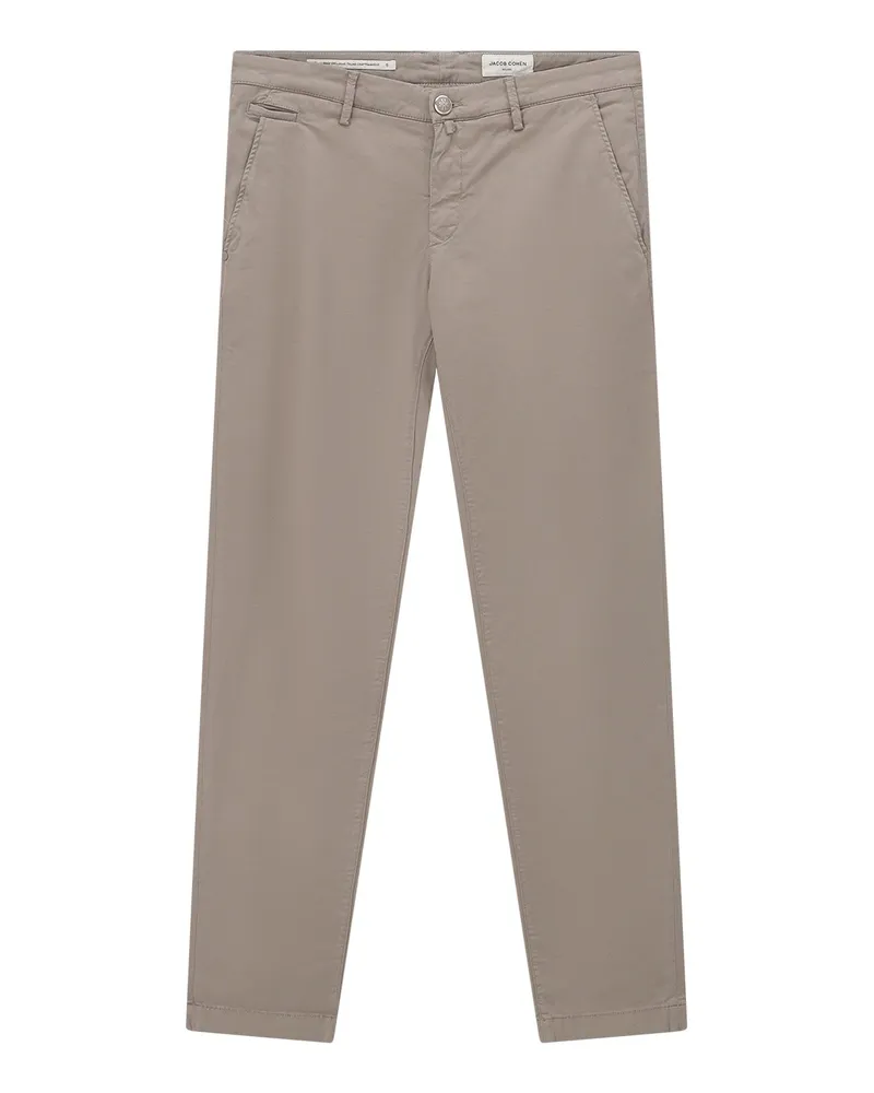 Jacob Cohën Slim-Fit Stoffhose Bobby Braun