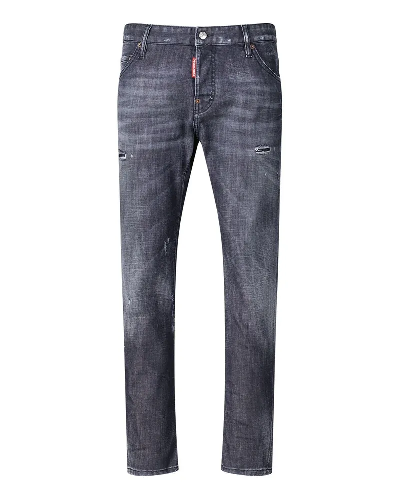 Dsquared2 Slim-Fit Jeans Dunkelgrau