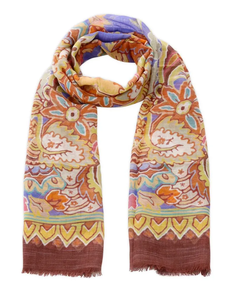 Etro Schal mit Paisley-Muster Multicolor