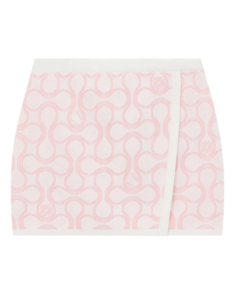 Casablanca Paris Minirock mit Muster Rosa